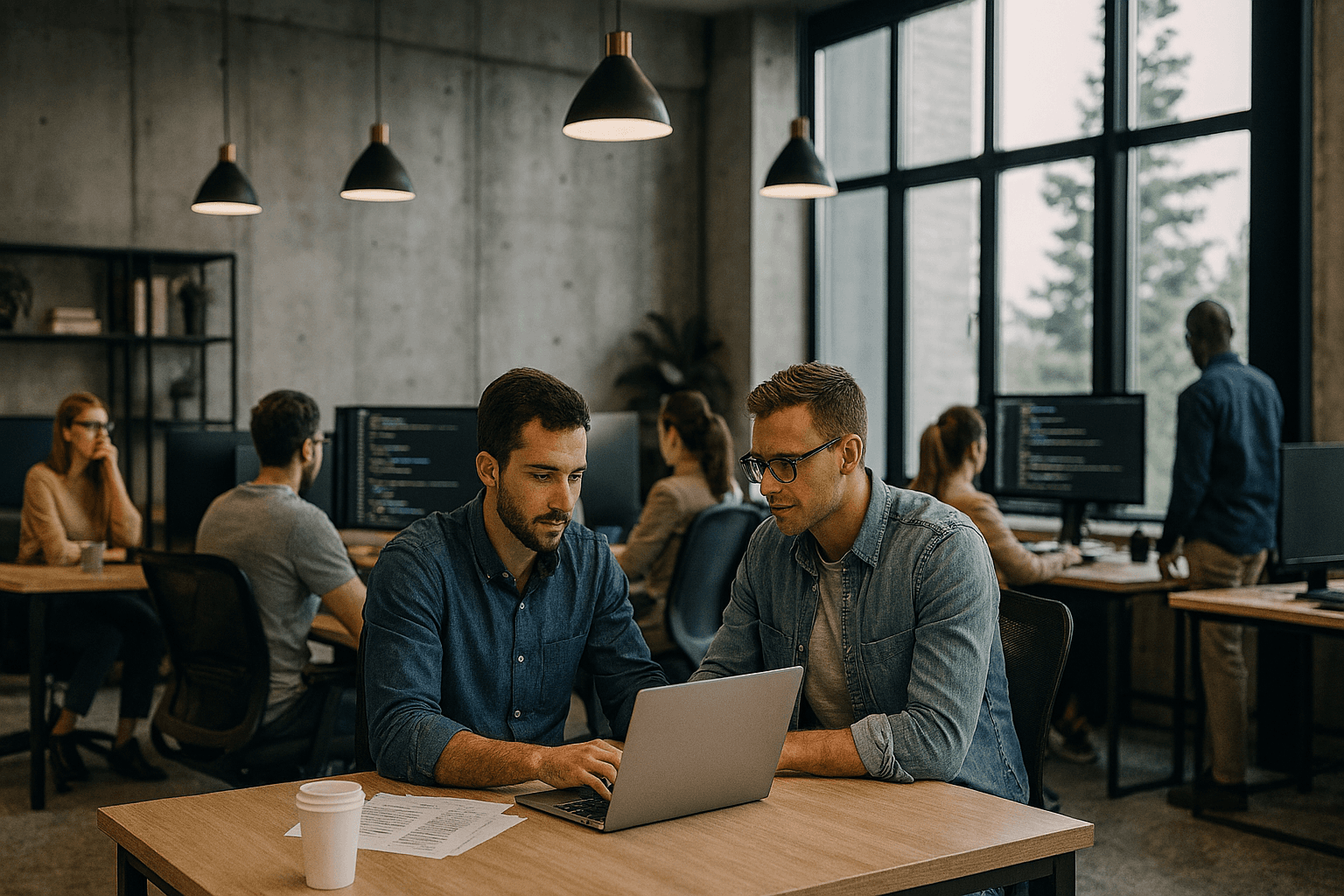 Codexium DevShop team collaborating on HR modernization roadmap